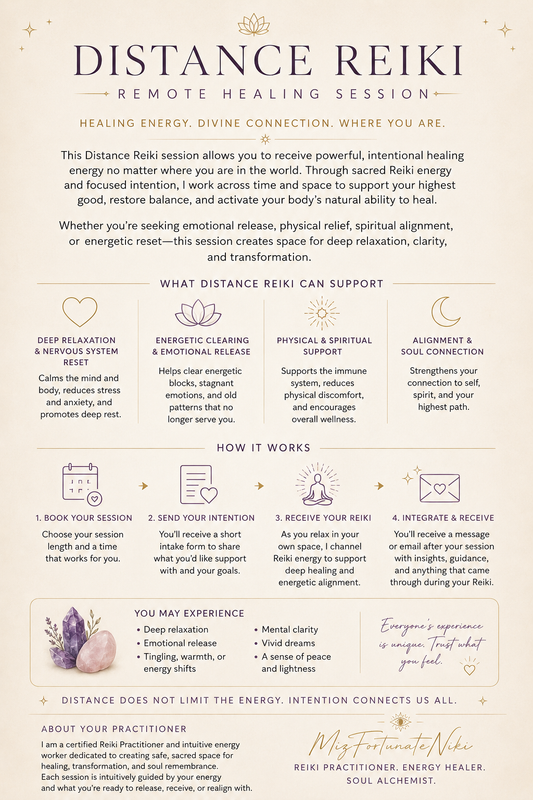 Distance Reiki Session